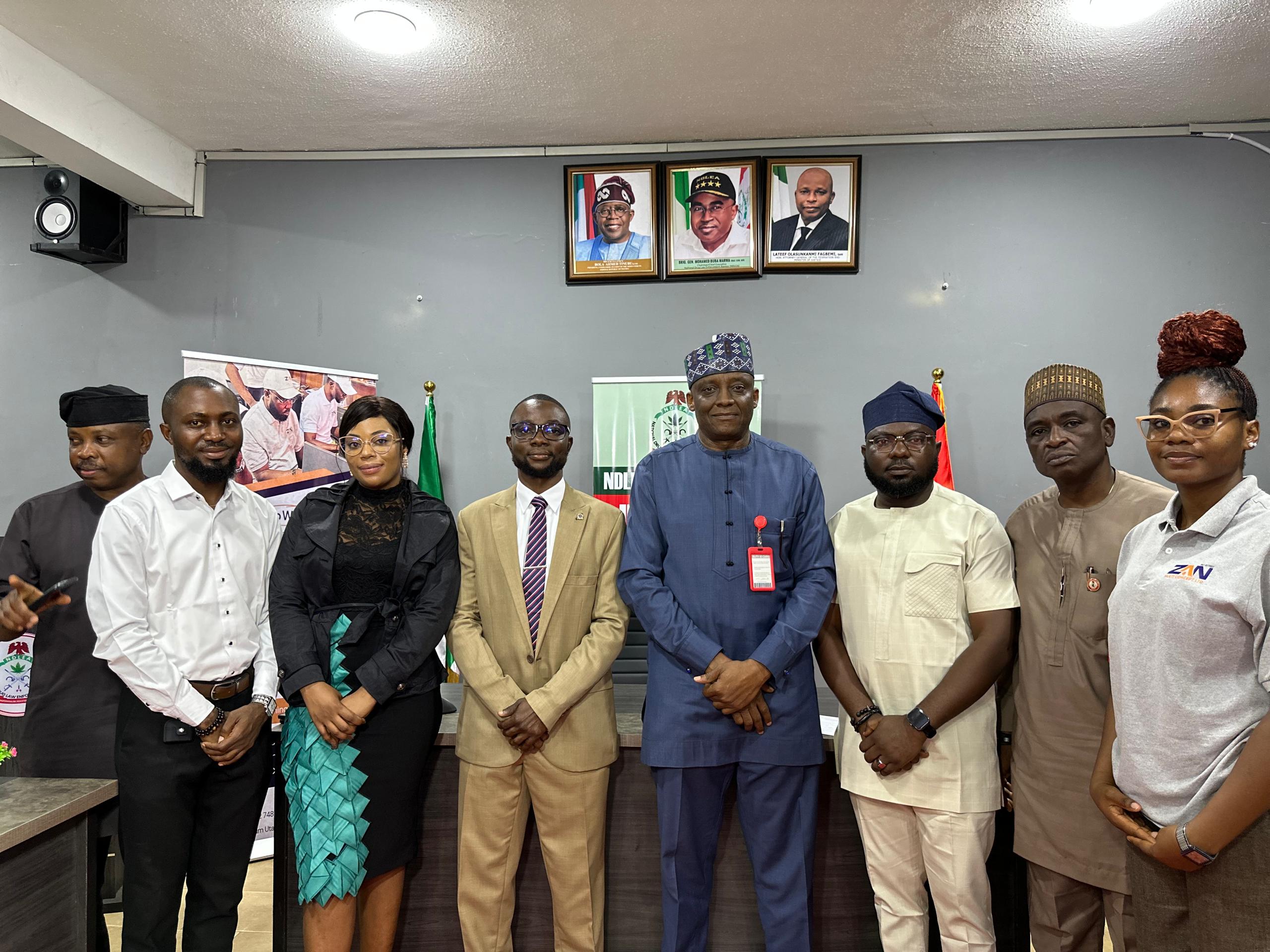 NDLEA workshop collaboration session with ZAN Multi Concept team
